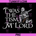 Funny Autism Awareness Support PNG, TWAS The Tism M Lord PNG