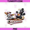 Funny Baseball Chess Pawn Home Run PNG, Checkmate Design PNG
