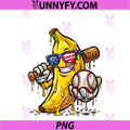 Funny Baseball Drip PNG, American Flag PNG