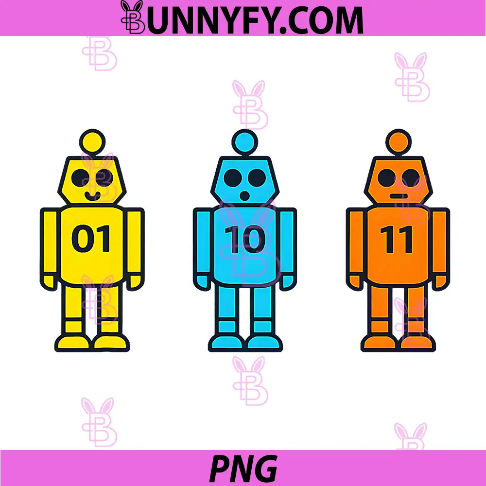 Funny Binary Robot PNG, Robot Funny PNG