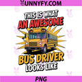 Funny Bus Driver PNG, Bus Driver PNG