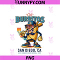 Funny Cali Burritos PNG, Minor League Baseball PNG