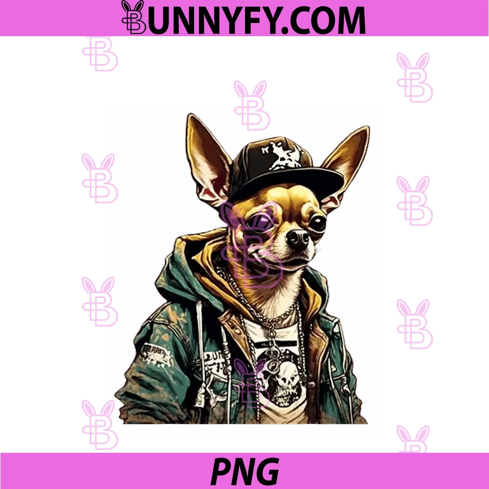 Funny Chihuahua Meme PNG, Animal Lover Dog PNG