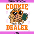 Funny Cookie Dealer PNG, Cookie Seller Baker PNG, Cookie Crew Baking PNG