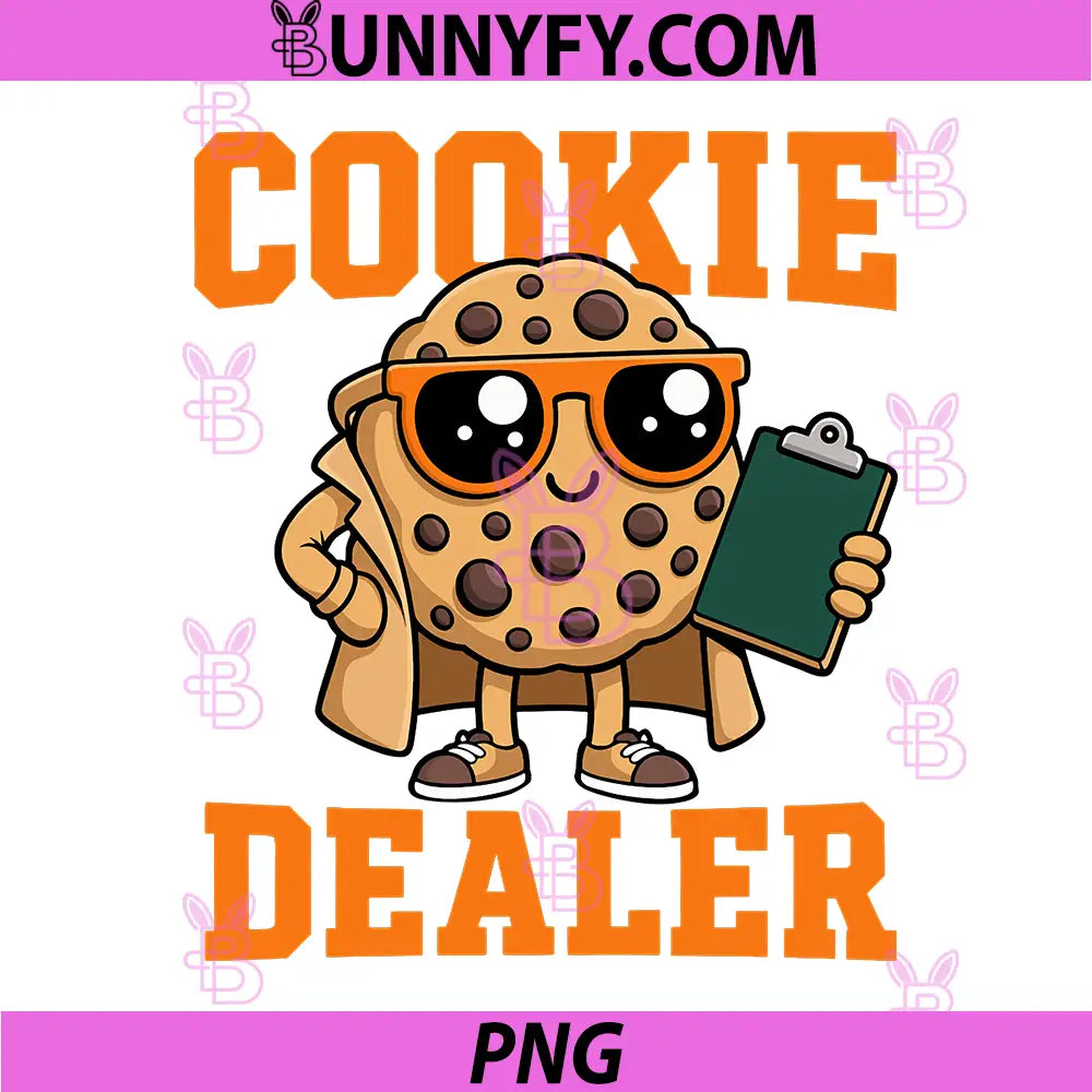 Funny Cookie Dealer PNG, Cookie Seller Baker PNG, Cookie Crew Baking PNG