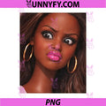 Funny Creepy Doll Face PNG, Meme Expression Hilarious Sarcastic PNG