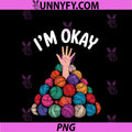 Funny Crochet Knitting PNG, I’m Okay Sarcastic Women PNG