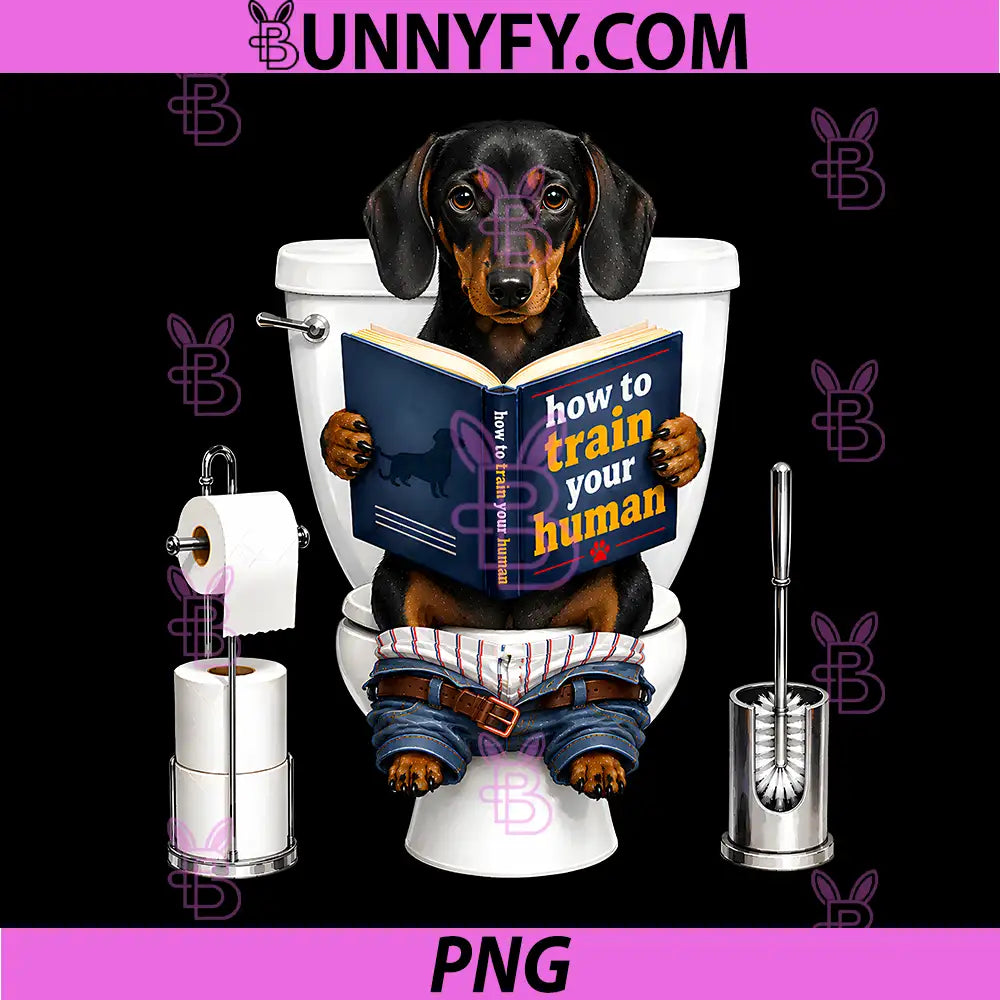 Funny Dachshund Dog Lover PNG, Dog Mom Dog Dad Pet Owner PNG