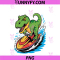 Funny Dinosaur Jet Ski Cute PNG, Dino For Jet Ski & Dinosaur Fans PNG