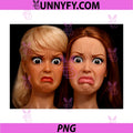 Funny Disgusting Doll Face PNG, Meme Hilarious Sarcastic PNG