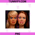 Funny Disgusting Doll Face Meme PNG, Hilarious Sarcastic PNG