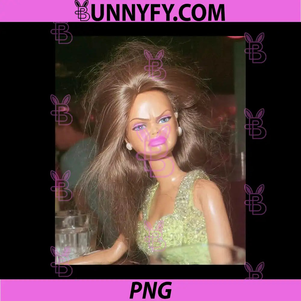 Funny Disgusting Doll face PNG, Meme Hilarious Sarcastic PNG