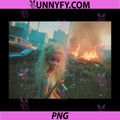 Funny Disgusting Doll face PNG, Meme Smoking PNG