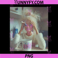 Funny Disgusting PNG, Doll face Meme PNG