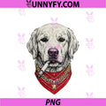 Funny Dog Smoking Cigarette Golden PNG, Retriever Brainrot PNG