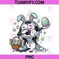 Funny Drip Soccer PNG, Bunny Kids Mens Womens Easter Day PNG
