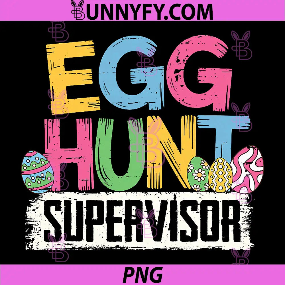 Funny Easter Egg PNG, Easter Egg Hunt Supervisor PNG