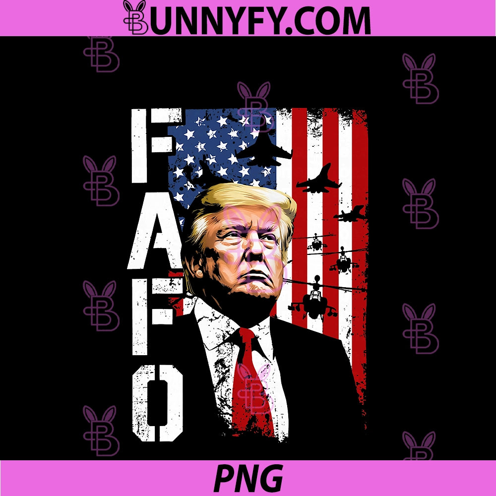 Funny Fafo PNG, Trump Fafo American USA PNG
