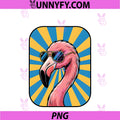 Funny Flamingo Wearing PNG, Sunglasses Animal Humour Jokes PNG