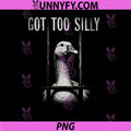Funny Goose Prison Meme PNG, Got Too Silly Goose PNG