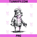 Funny Grumpy Frog Chef PNG, Grumpy Frog Cook PNG