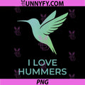 Funny Humor Minimalist Style Art PNG, I Love Hummers PNG