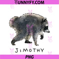 Funny Jimothy PNG, Trash Panda Watercolor PNG