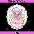 Funny Knitting Club PNG, Dropout Yarn Lover Crafter Knitter PNG