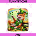 Funny Leprechaun Pembroke PNG, Welsh Corgi Dog St. Patrick’s Day PNG