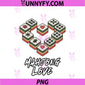 Funny Mahjong Love PNG, Chinese Game Player It's Mahjong Time PNG