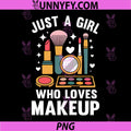 Funny Makeup PNG, Artist Girl Who Loves Makeup PNG