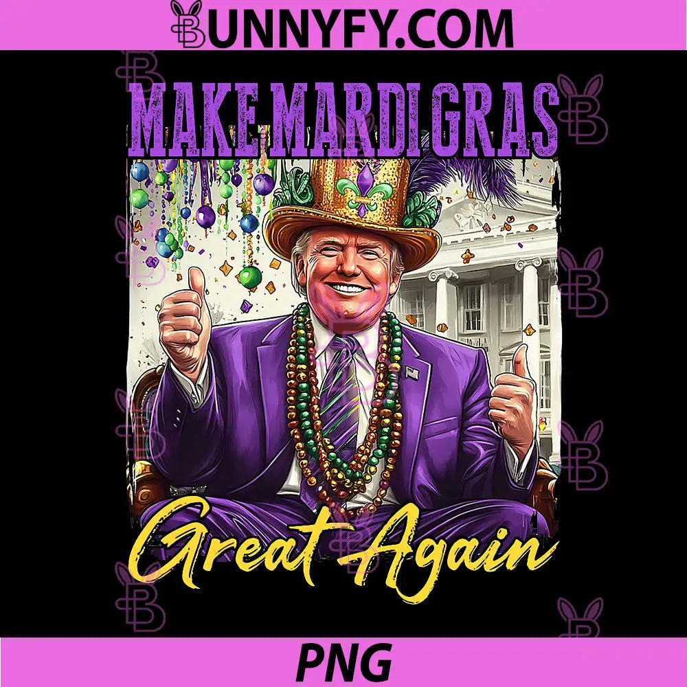 Funny Mardi Gras PNG, Donald Trump Mardi Gras PNG