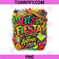Funny Mexican Cinco De Mayo PNG, Lets Fiesta San Antonio 2026 PNG
