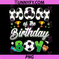 Mom of The Birthday Boy PNG, Soccer Theme Family Matching PNG