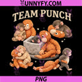 Funny Monkey PNG, Team Punch PNG