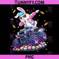 Funny Monster Truck PNG, Dabbing Rabbit Easter Bunny PNG