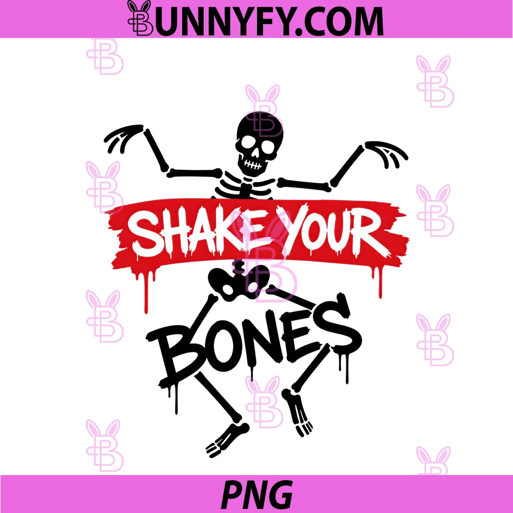 Funny Party Dancing Humor Music PNG, Festival Shake Your Bones PNG