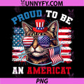 Funny Proud Americat Patriotic PNG, American USA Cat 4th of July PNG
