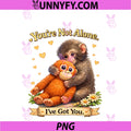 Funny Punch Baby Monkey PNG, Cute Family PNG