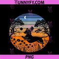 Funny Retro Dachshund PNG, Vintage Sunset Jumping Wiener Dog PNG
