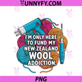 Funny Rug Tufting Gun New Zealand PNG, Wool Addiction PNG