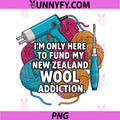 Funny Rug Tufting Gun PNG, New Zealand Wool Addiction PNG