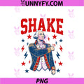 Funny Shake and Bake Patriotic 4th Of July PNG, Couple Matching PNG