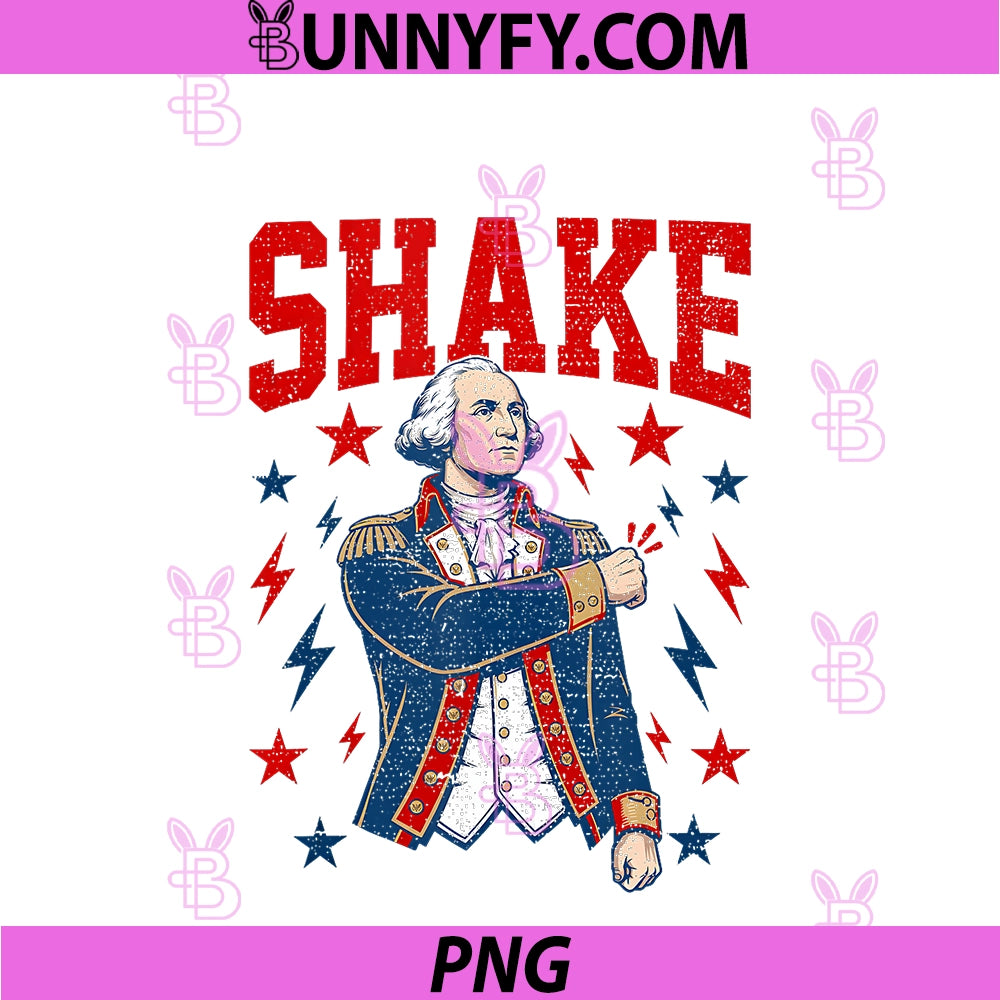 Funny Shake and Bake Patriotic 4th Of July PNG, Couple Matching PNG