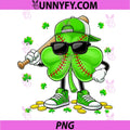 Funny Shamrock Baseball PNG, St Patricks Day PNG