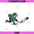 Funny Shark Ice Hockey PNG, Sports Player Boys PNG