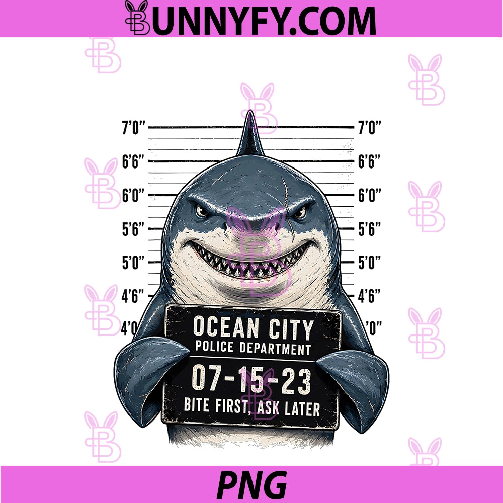 Funny Shark PNG, Mugshot Shark Lovers PNG