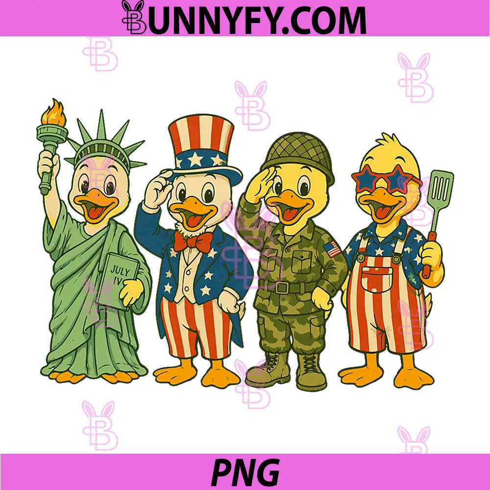 Funny Silly Goose 4th of July PNG, USA 250th American Flag PNG