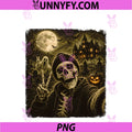 Funny Skeleton Selfie PNG, Halloween Ghost Pumpkin PNG