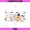 Funny Spooky Nurse Life PNG, Halloween Nursing Doodle Cute Ghost PNG